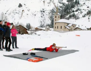 Tir biathlon