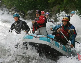 rafting sur le Doron de Bozel