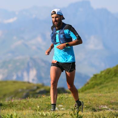 Yoann Stuck trail in La Plagne