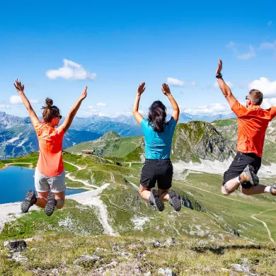 Wandern mit Aussicht in La Plagne
