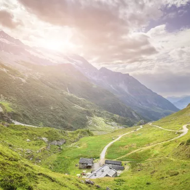 Wanderung und Hütte der Glières La Plagne Champagny en Vanoise