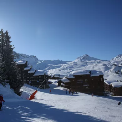 Skipiste nach Belle Plagne
