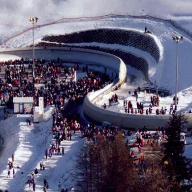 Olympische Bobbahn