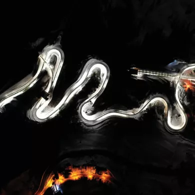 Olympische Bobbahn La Plagne