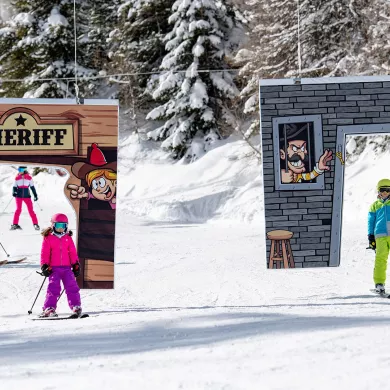 Buffalo Park Spielpiste in La Plagne