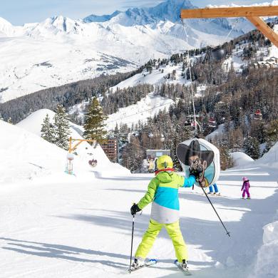 Buffalo Park, Skifahren und Spaß haben in La Plagne