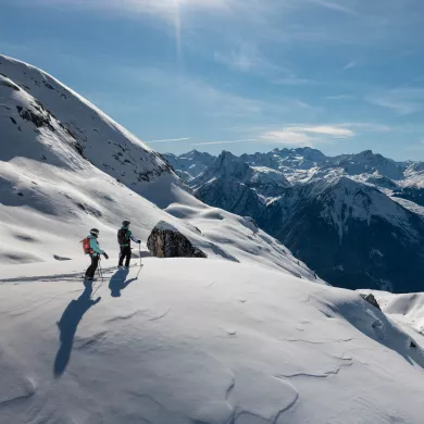 Skifahren in La Plagne