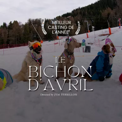 Hundeskischule La Plagne