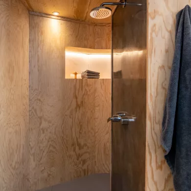 La Plagne Sky House Badezimmer