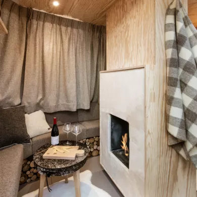 La Plagne Sky House Sitzecke