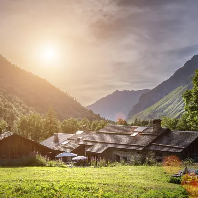 Champagny in Vanoise-Flucht