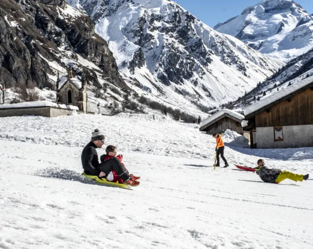 Piste de luge - Champagny-le-Haut
