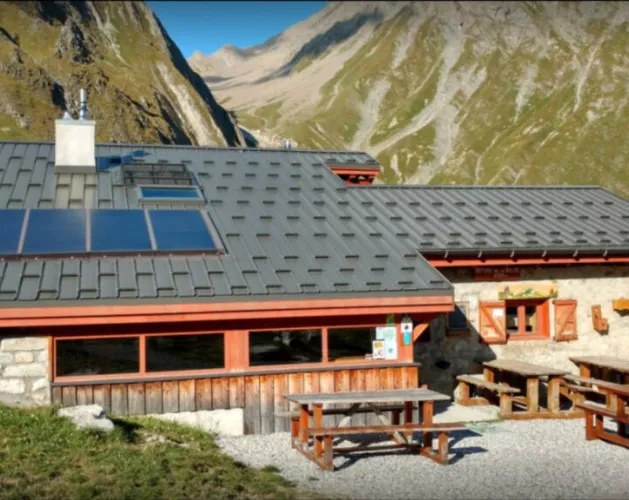 Refuge de la Balme vallée de la Plagne