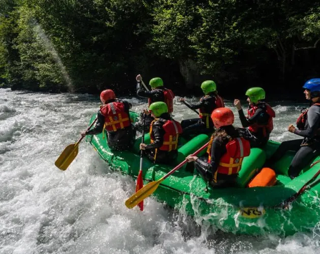 Descente en Rafting sur l'Isère_Aime-la-Plagne