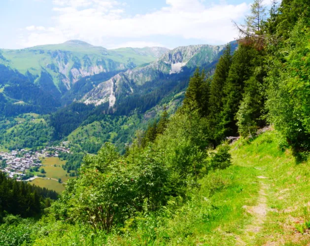 Die Hütte Plan des Gouilles über die Enclos du Seil