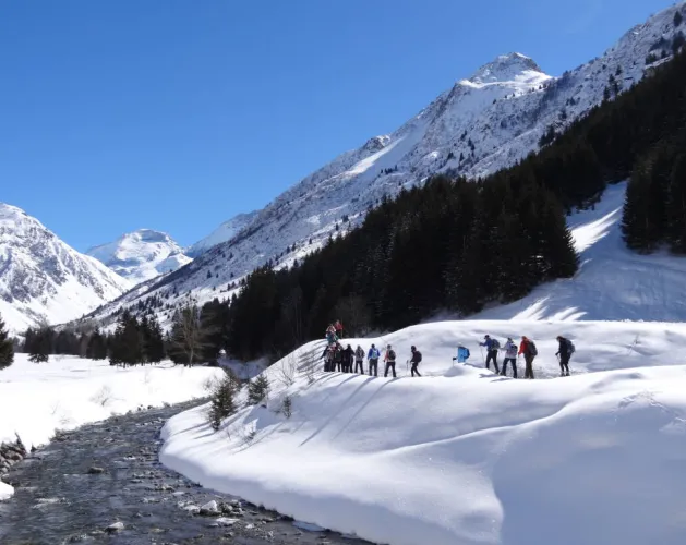 Schneeschuh-Route Épéna
