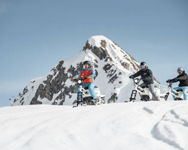 Moonbikes à la plagne