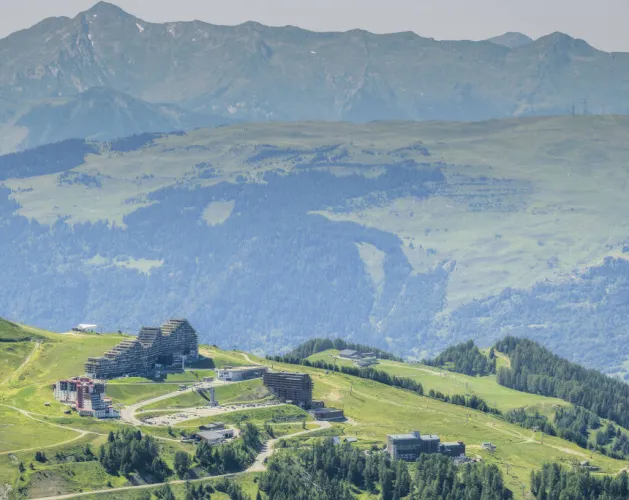 Sentier Plagne Aime 2000