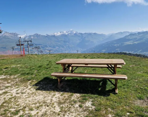 Aire de pique-nique au Bijolin_Montchavin-les-Coches