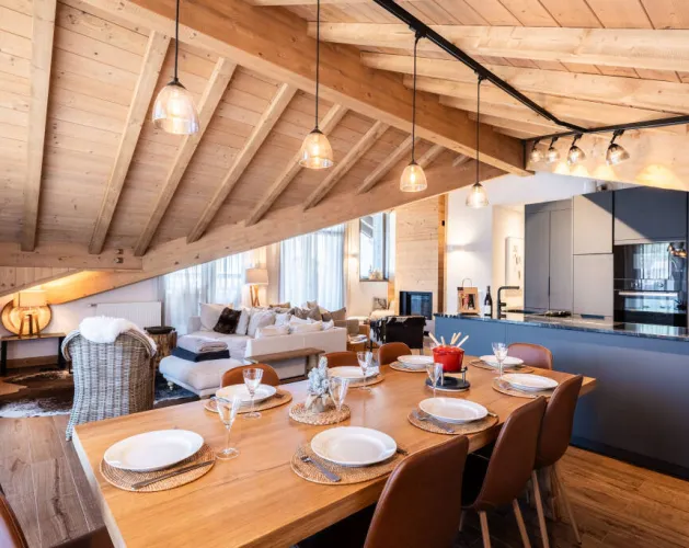 Chalet Martin - Appartement 8 personnes_Plagne-Montalbert