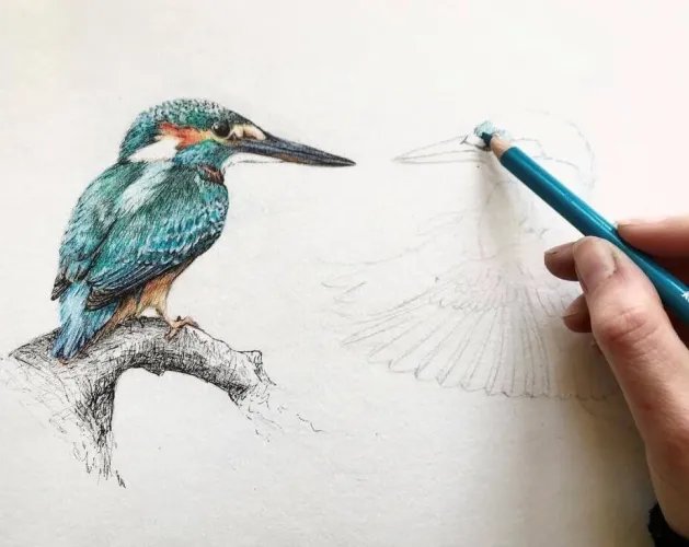 Cours de dessin et pastel_Aime-la-Plagne