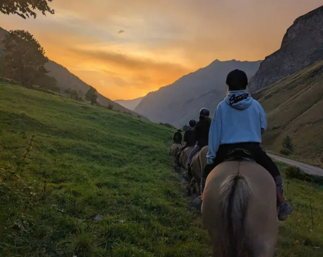 A cheval, escapade au Refuge de la Glière_Champagny-en-Vanoise