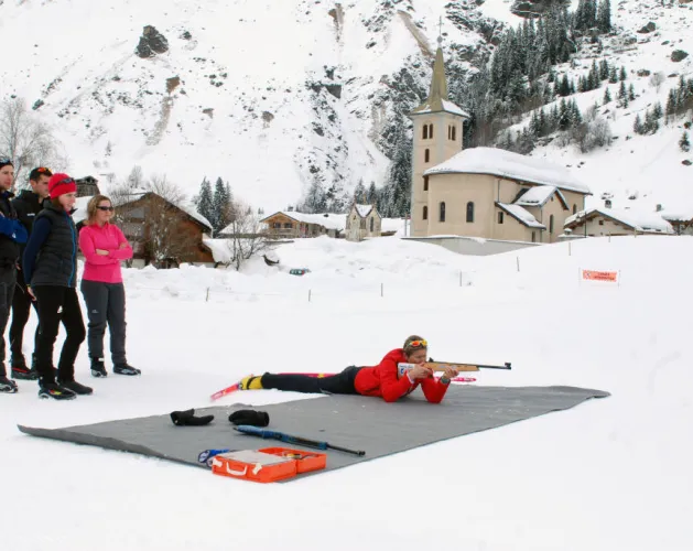 Tir biathlon