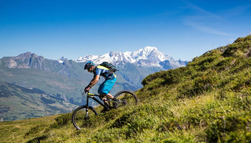 VTT à La Plagne