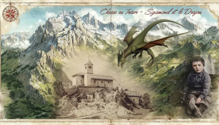Chasse au trésor : Sigismond et le dragon_Champagny-en-Vanoise