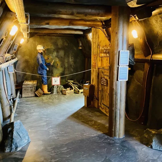 Rekonstruierte Galerie