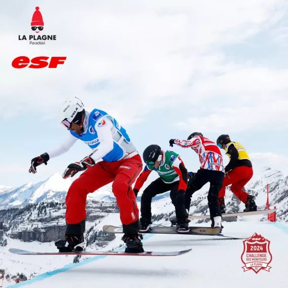 72. Challenge der Monitore im Jahr 2024 in La Plagne