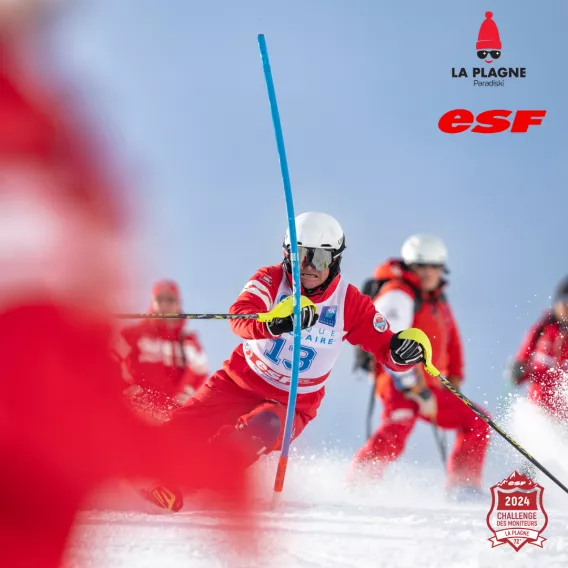 72. Challenge des Moniteurs 2024 in La Plagne