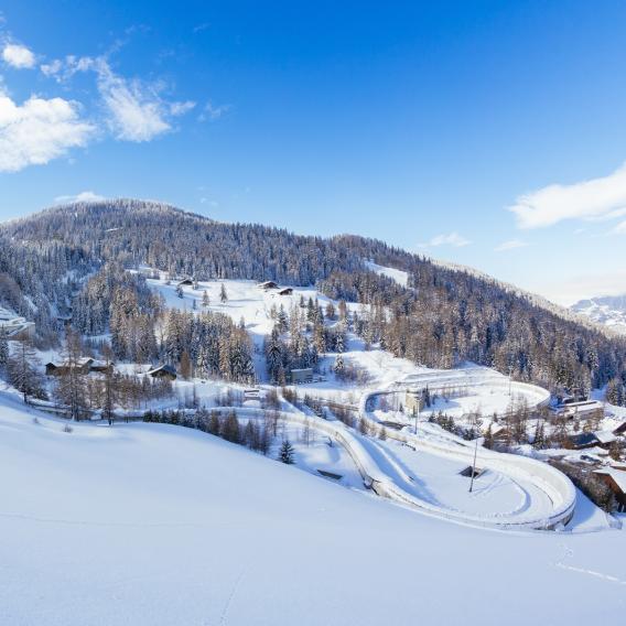 Olympische Bobbahn La Plagne