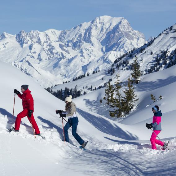 Schneeschuhwandern in La Plagne