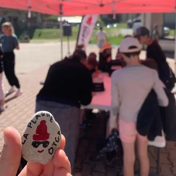 Lasst uns Spaß haben drei