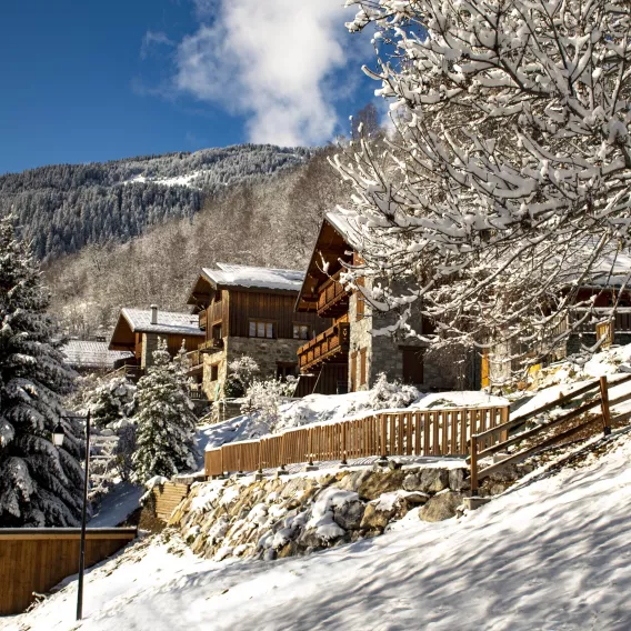 Champagny im Winter