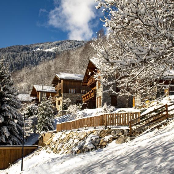 Champagny im Winter