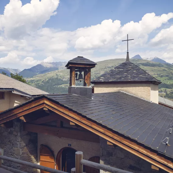 Glockenturm von La Plagne Montchavin les coches