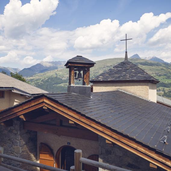 Glockenturm von La Plagne Montchavin les coches