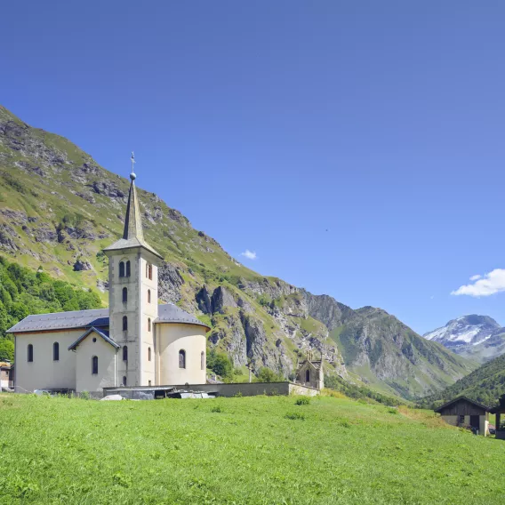 Glockenturm Dorf le bois Champagny en Vanoise