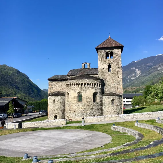 Theater in der Basilika Montmayeur in Aime