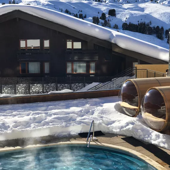 Deep Nature Bäder &amp; Spa La Plagne im Winter