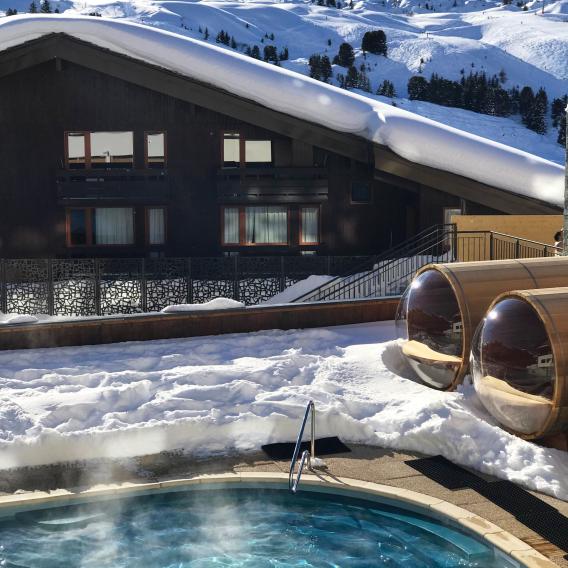 Deep Nature Bäder &amp; Spa La Plagne im Winter
