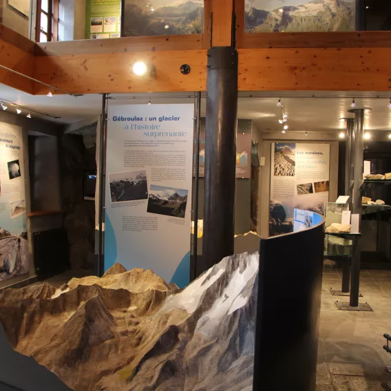 Glacialis-Museum in La Plagne Champagny en Vanoise