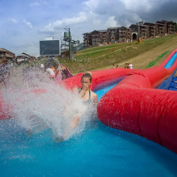 Montalsplash, eine lustige und erfrischende Aktivität