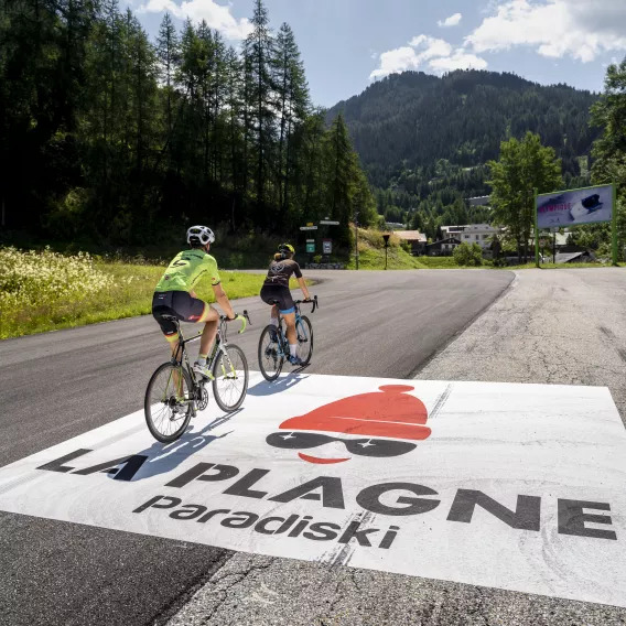 La Plagne, Zielort der Tour de France 2025
