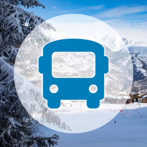 Shuttle-Busse Montalbert