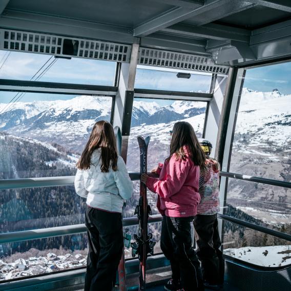 Vanoise Express Paradiski Aussicht