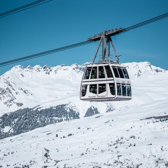 Vanoise Express Bergblick La Plagne Paradiski