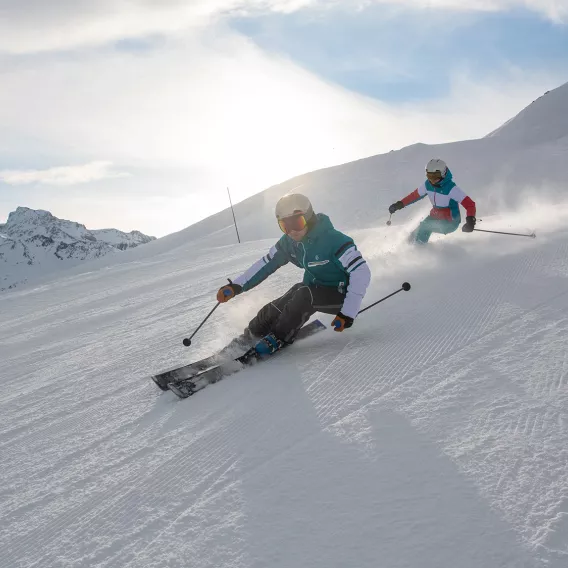 Skifahren in La Plagne